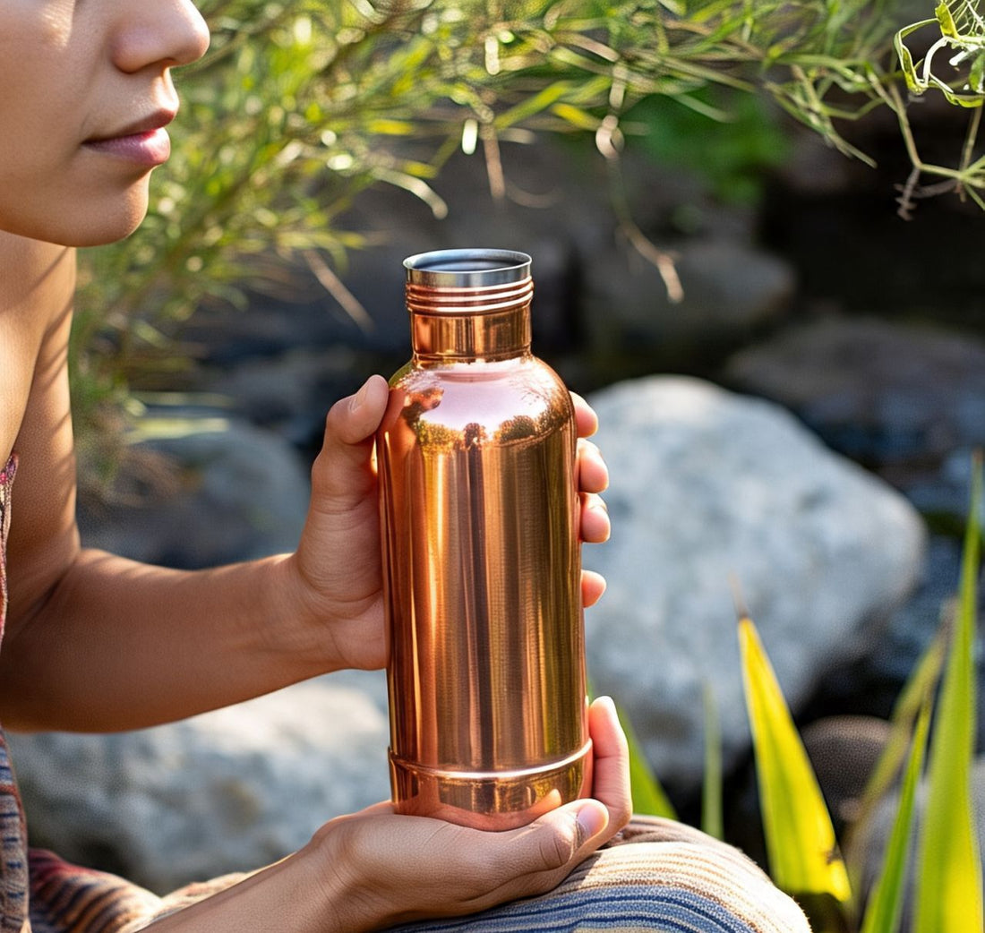 Benefits of Drinking Water in Copper Bottle