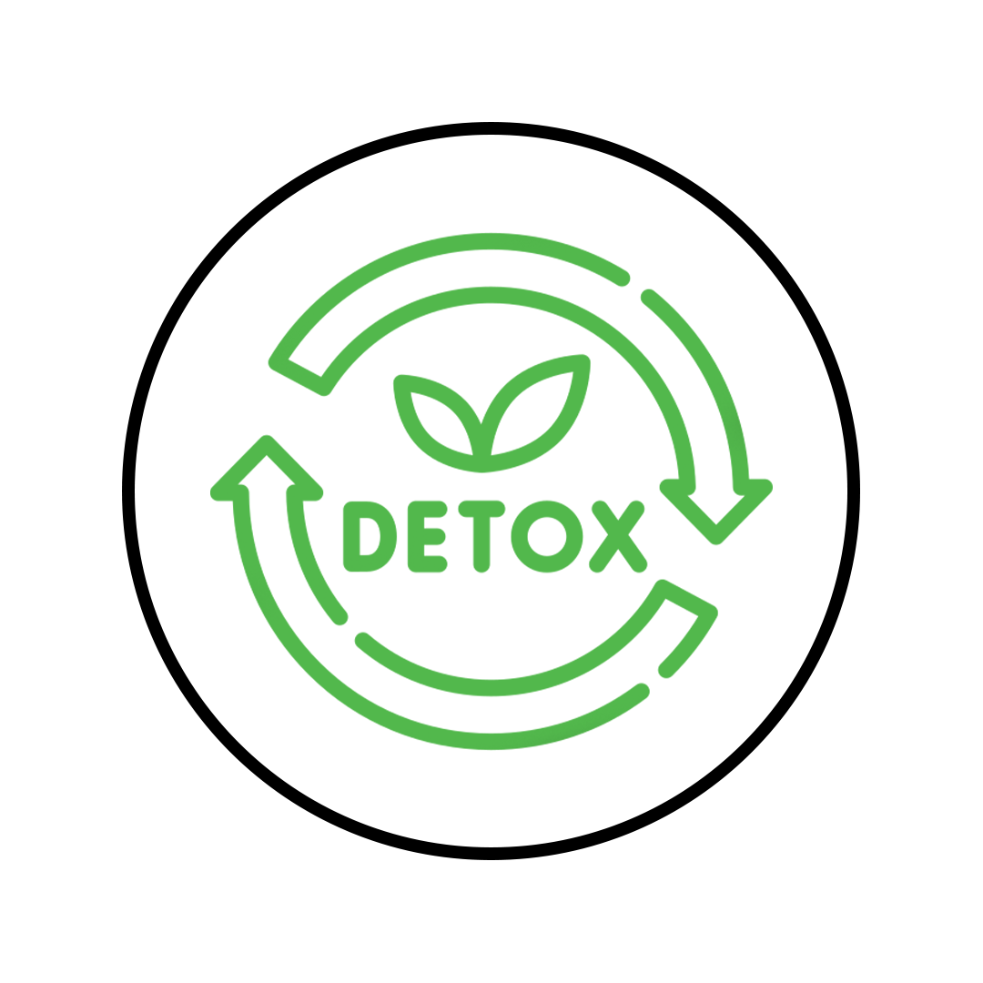 40% improved detoxification
