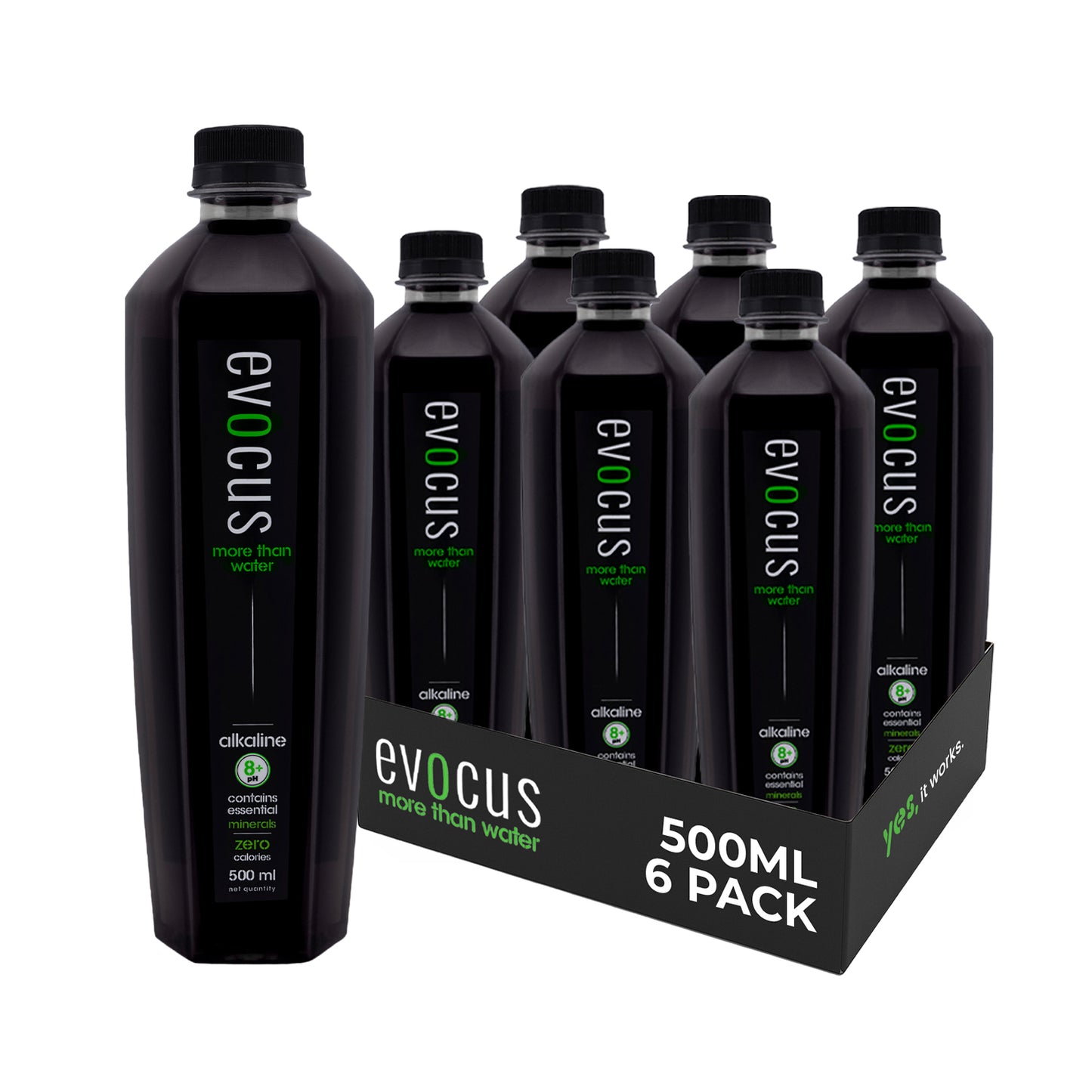 Black Alkaline Drink - 500ml