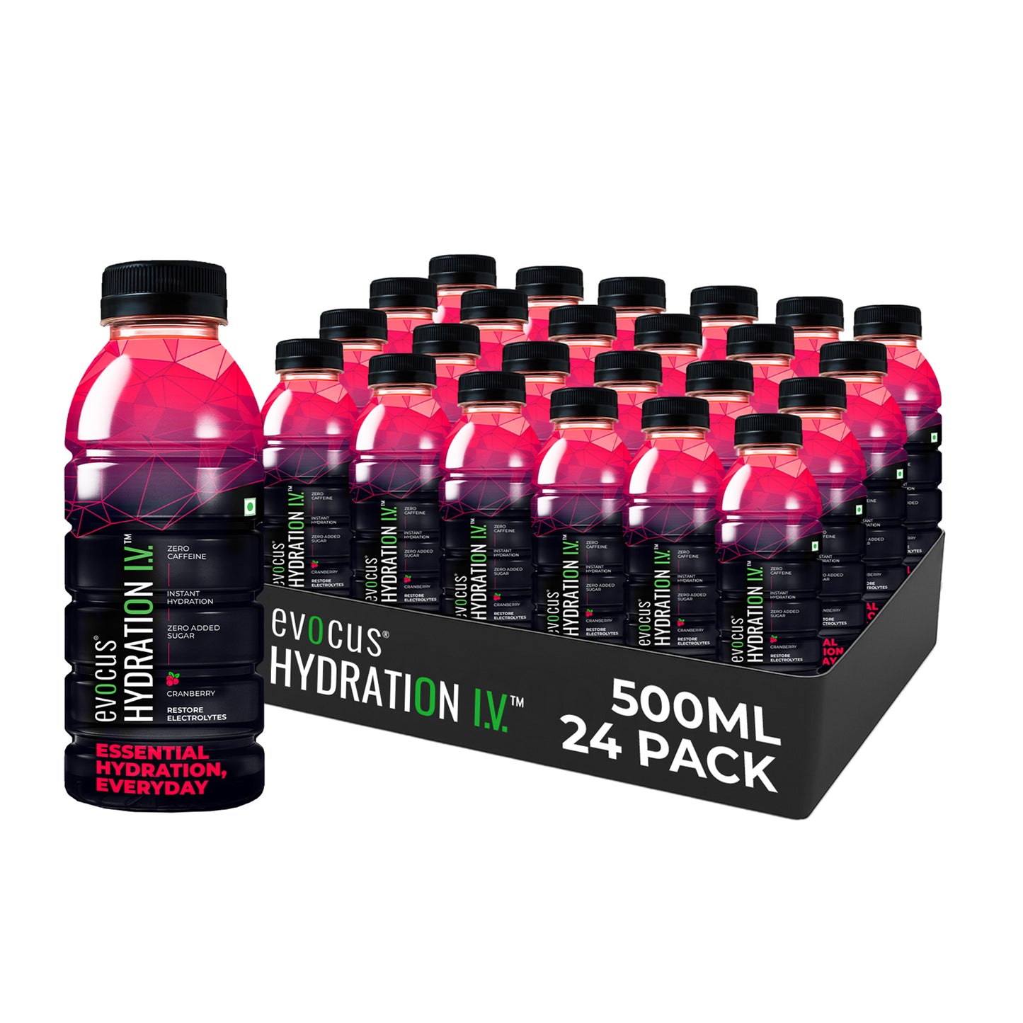 Hydration I.V. Electrolytes Drink Cranberry 500ml