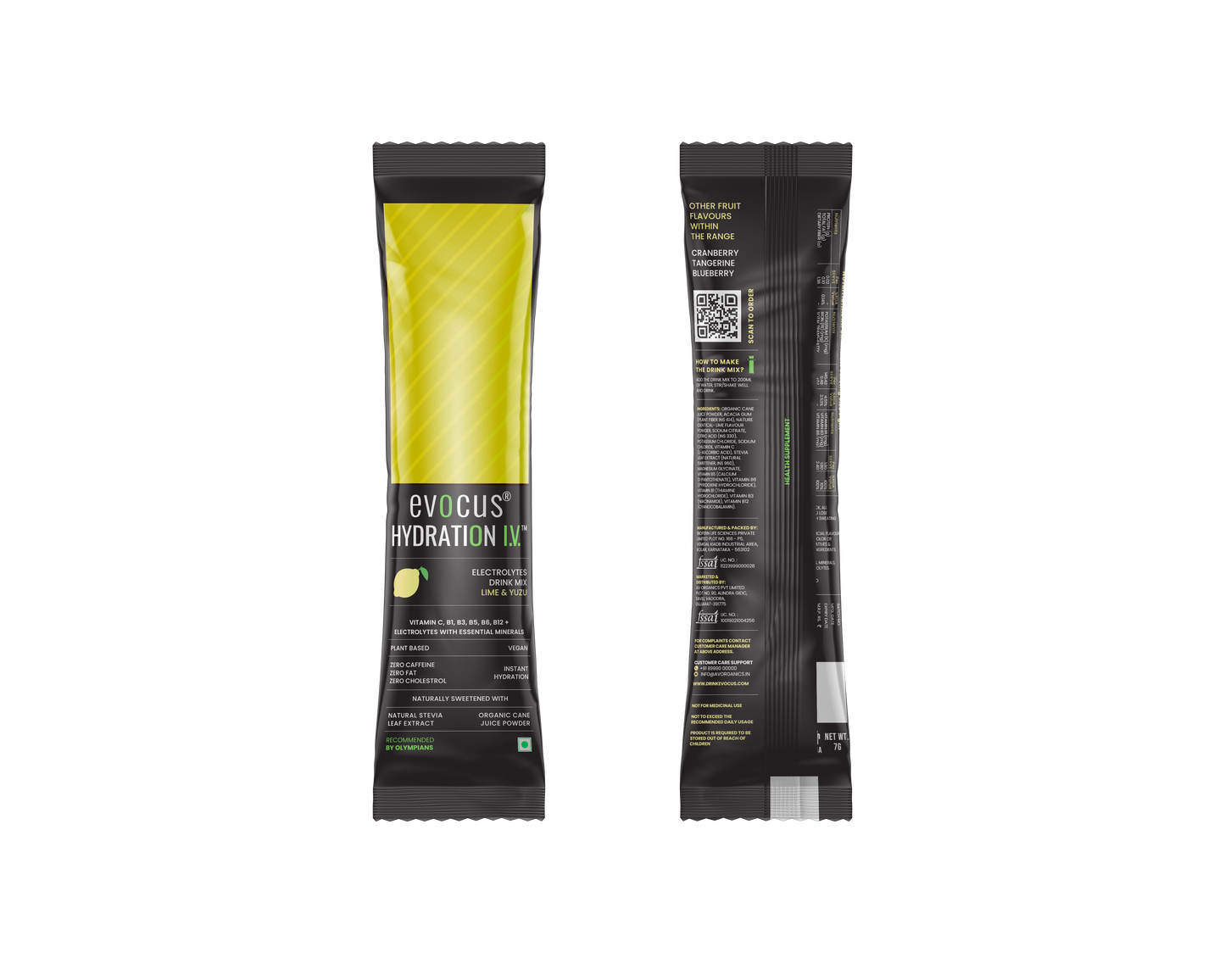 Hydration IV (Electrolytes Drink Mix)- Lime & Yuzu