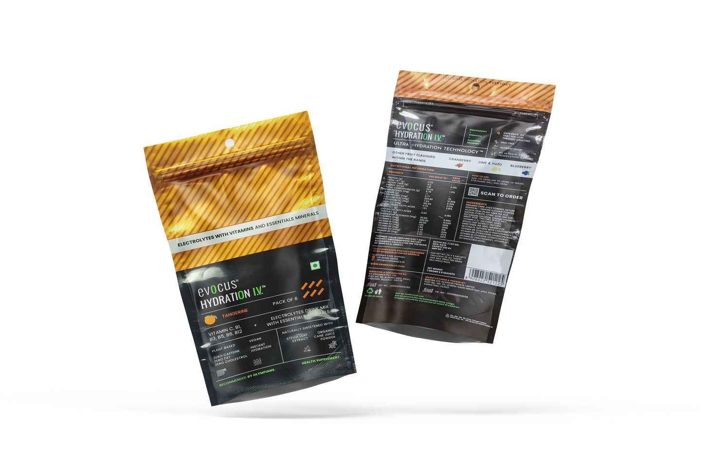 Hydration IV (Electrolytes Drink Mix)- Tangerine