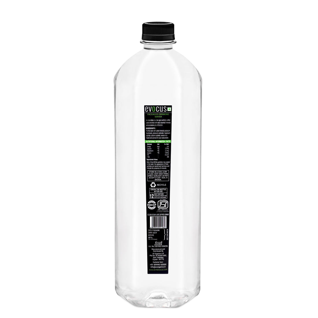 Evocus Black Alkaline Drink Online | 8+ pH with Natural Minerals