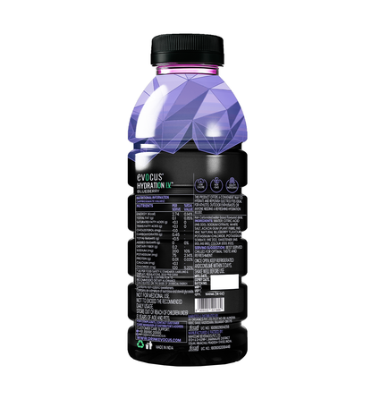 Hydration I.V. Electrolytes Drink - Blueberry (500ml)