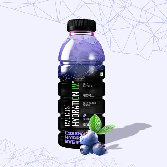 Hydration I.V. Electrolytes Drink - Blueberry (500ml)