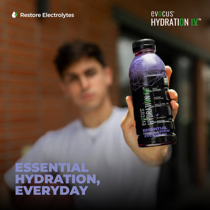 Hydration I.V. Electrolytes Drink - Blueberry (500ml)