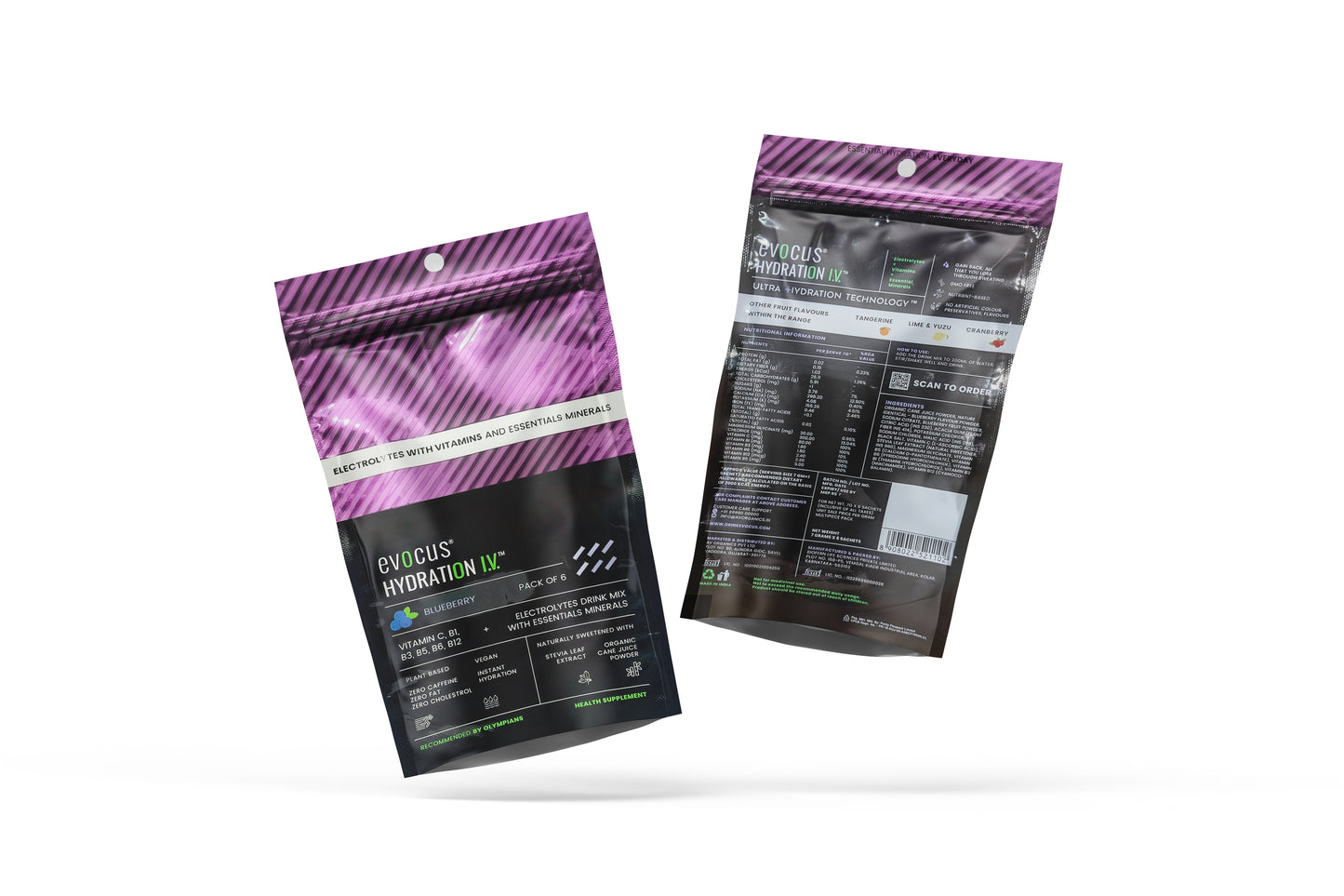 Hydration IV (Electrolytes Drink Mix)- Blueberry