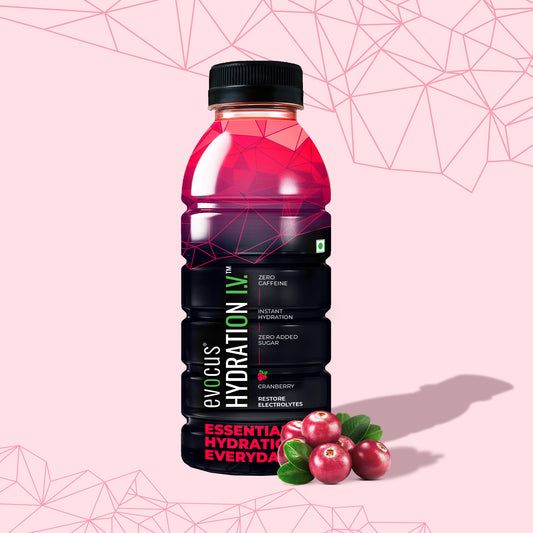 Hydration I.V. Electrolytes Drink - Cranberry (500ml)