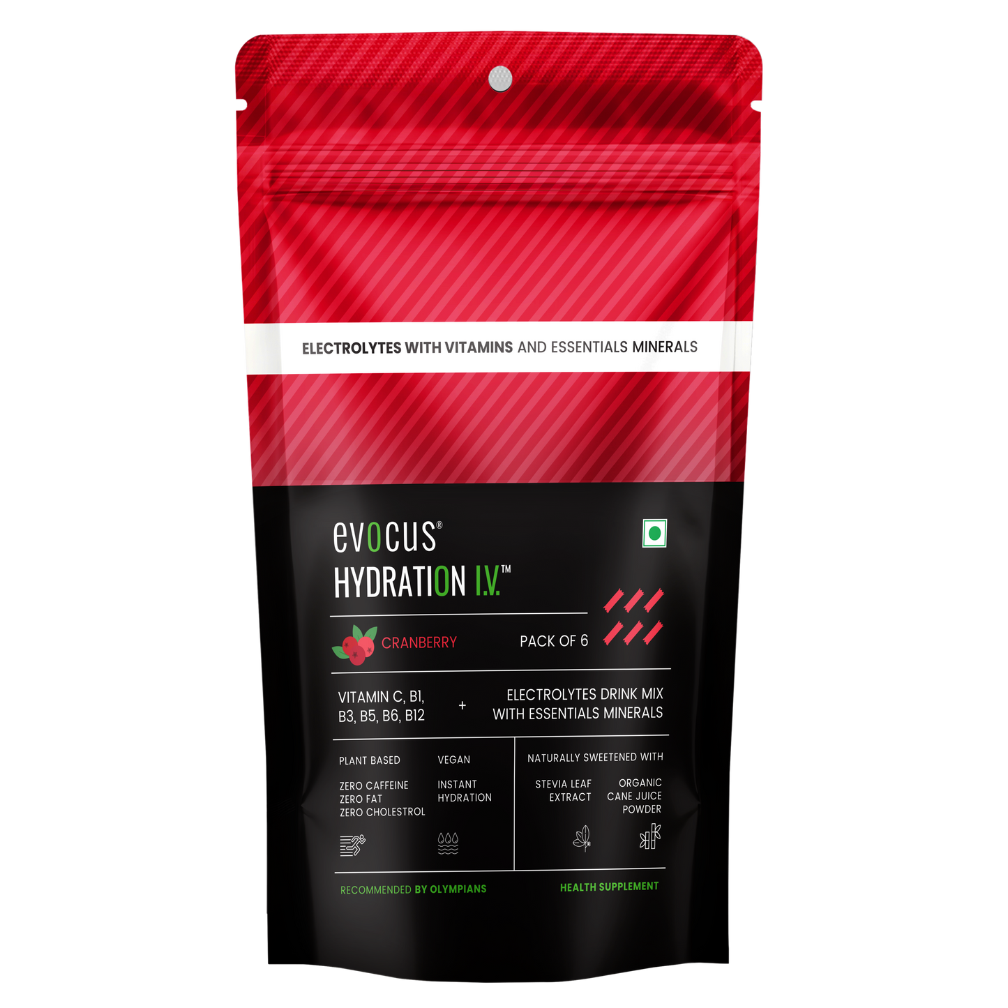 Hydration IV (Electrolytes Drink Mix)- Cranberry
