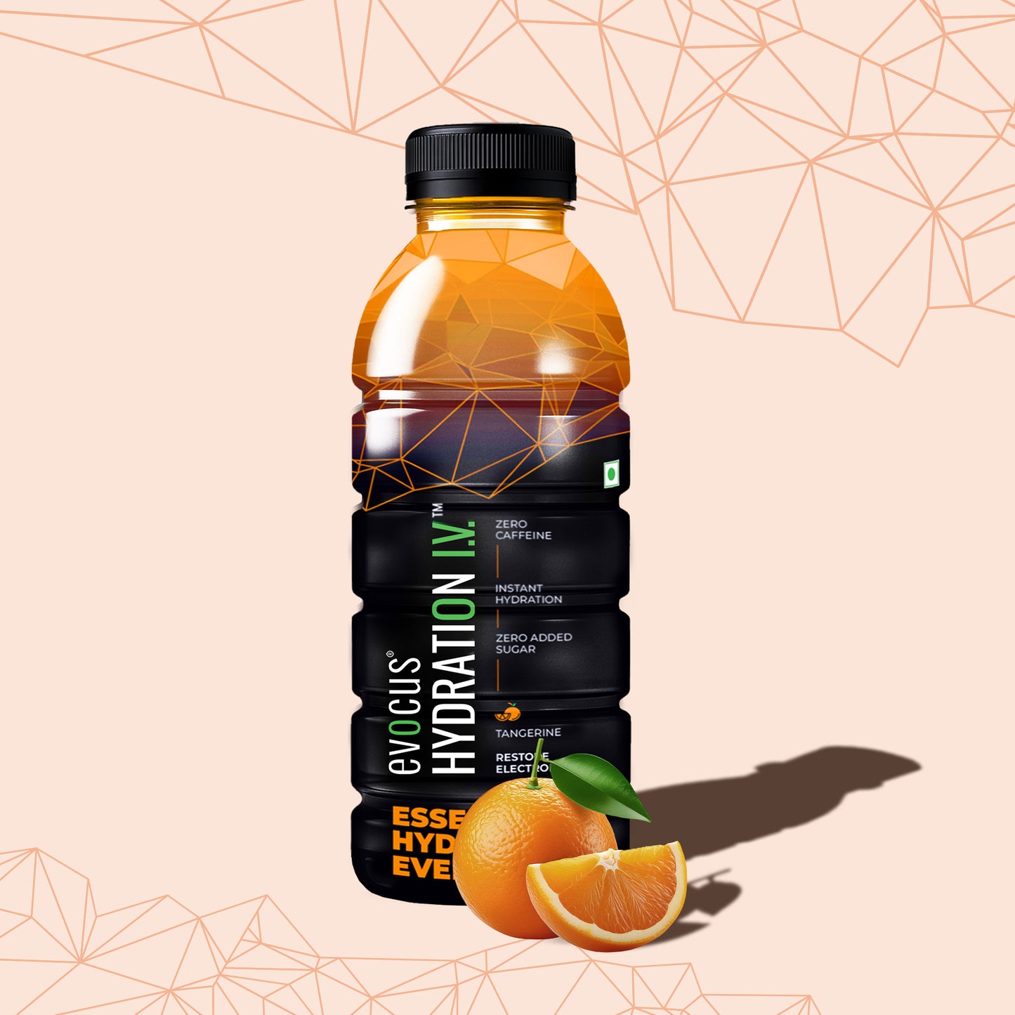 Hydration I.V. Electrolytes Drink - Tangerine (500ml)