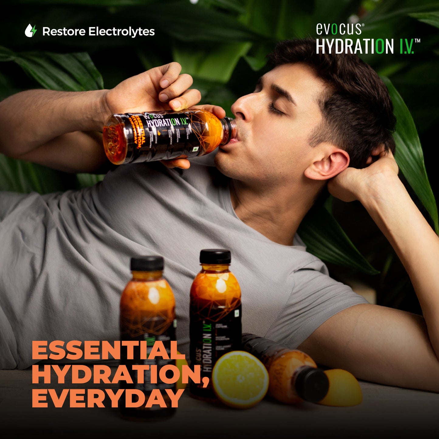 Hydration I.V. Electrolytes Drink - Tangerine (500ml)