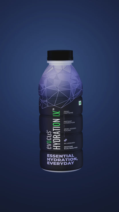 Hydration I.V. Electrolytes Drink - Blueberry (500ml)