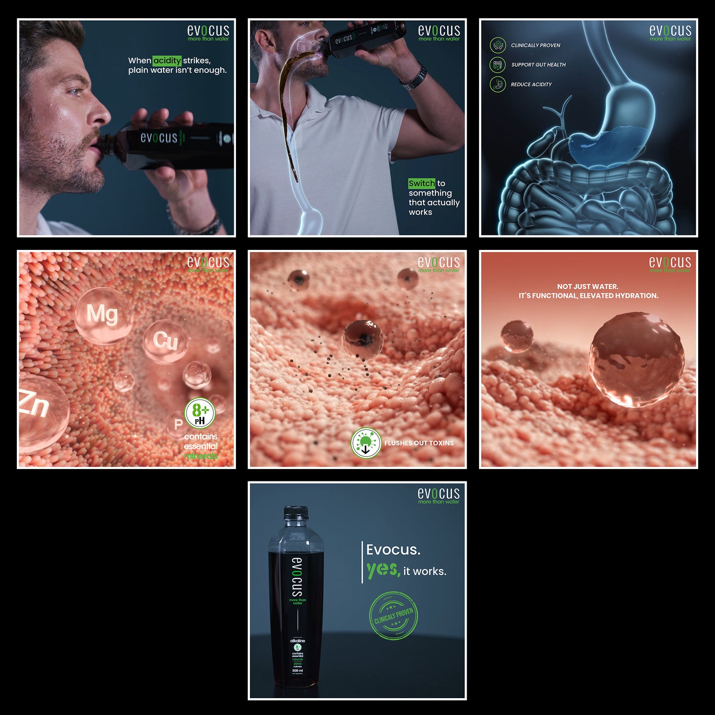 Black Alkaline Drink - 500ml